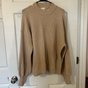 Women’s Tan Sweater